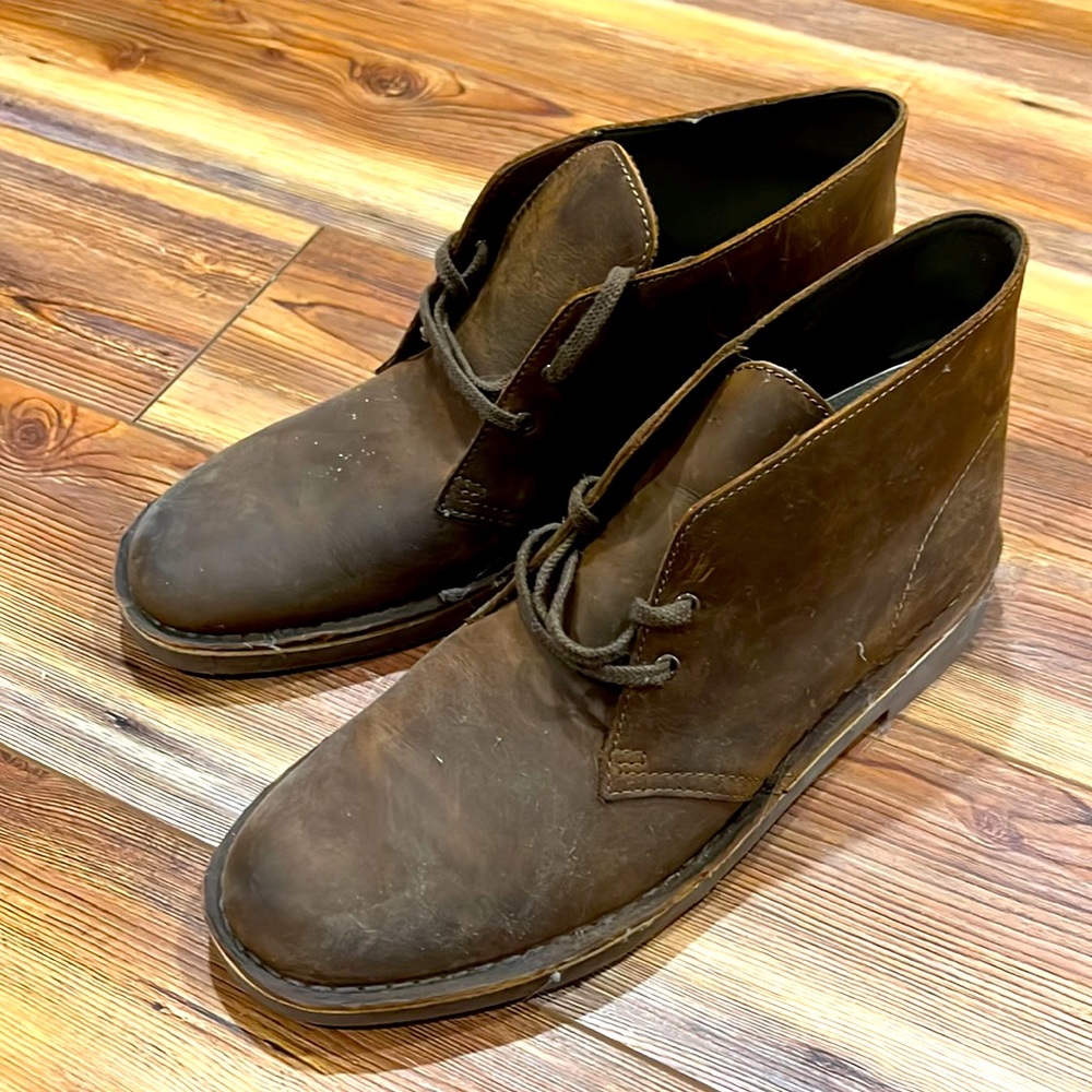 Mens Clark’s dress boot